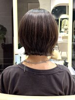 ロンドグロワール 大宮(Lond Gloire)&nbsp;くびれヘア/アプリコットオレンジ/ハイライトカラー/ボブ/池袋