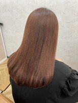 アリアツイン バイ エクラート 池袋西口店(ARiA TWiN by ECLART)&nbsp;オレンジカラー［髪質改善］［縮毛矯正］