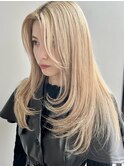 【MINX】似合わせフェミニンロングレイヤー_銀座/髪質改善