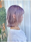 ラベンダーアッシュ_レイヤーミディアム