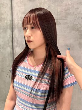 ガーデントウキョウ(GARDEN Tokyo) ケアブリーチダブルカラー/インナーカラー/ピンクベージュ