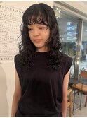 【杏】パーマスタイル
