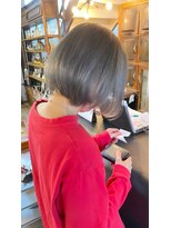 ナゴンスタイル(NAGON STYLE)&nbsp;シルキーグレージュの美フォルムショートボブ