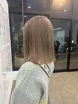 ノートエートル 西金沢(Nought etre)&nbsp;10代/20代/ハイトーンカラー/ケアブリーチ/ケアカラー/ベージュ