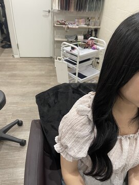 グランディールヘアデザイン(grandir hairdesign) エクステ／千葉/黒髪