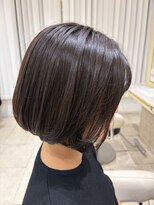 アッシュ 仙川店(Ash) 40代50代60代白髪ぼかしハイライト白髪染め大人王道ボブ前下がり