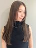 【極上コース+α】カット+マテリアルストレート+活性ケラチンTR￥36300→34100