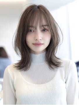 ダル 渋谷/表参道(DAL.) レイヤーカット髪質改善カラーブリーチなしダブルカラー韓国