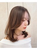 【梅田茶屋町】レイヤーカット×内巻き