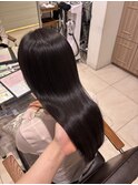 重たく見えない暗髪カラー