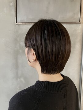 アタッカ(atacca) ショート 丸み 耳かけ ナチュラル オフィス カジュアル