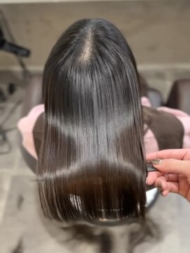 アンダーバーホワイト 広島 並木店(_WHITE) 超高濃度水素×髪質改善ストレート/髪質改善/ダブルカラー