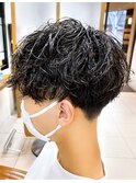 スパイラルパーマ