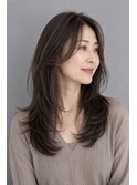 美髪イノアカラー/白髪ぼかし/うる艶縮毛矯正/40代/50代/下北沢