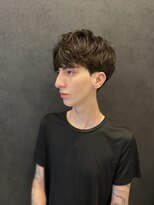 ザ スポッテッドボア 築地(THE SPOTTED) ニュアンスパーマ×マッシュヘア