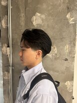 アカ(ACA)&nbsp;フェザーパーマテーパーフェード札幌大通りメンズサロン