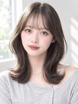 ナンバー ブラオ 名古屋栄(N° blao)&nbsp;美髪レイヤーカット/顔まわりレイヤー/くびれミディアムレイヤー