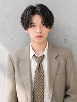 NYNY MEN エビスタ西宮店【メンズサロン/メンズカット】【11/1OPEN(予定)】&nbsp;センターパート×フェザーパーマ