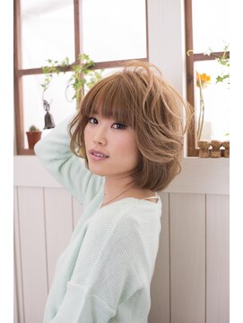 ミエルヘアーブラン(miel hair blanc) 【miel hair blanc】マーメイド☆ショート♪