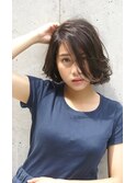 ダークブラウンボブ