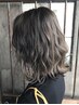 カット＆立体感ハイライト【カット＋1ブリーチハイライト＋カラー】　￥19800