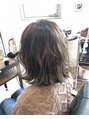 アグ ヘアー ポケット 博多店(Agu hair pocket) 暗くても透けるアッシュ