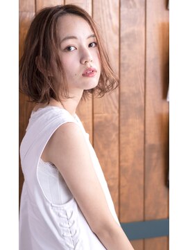 パリオ バイ コレット(Palio by collet) 切りっぱなし×ナチュラルボブ×無造作【Palio by collet】