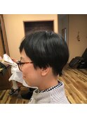 ベリーショートのマッシュルームカット☆