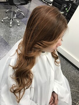 ビューティーコレクション 静岡北店 オレンジ系カラー