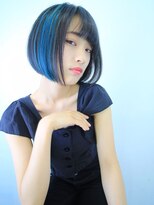 ラウンジ モリオ イケブクロ(Lounge MORIO Ikebukuro) 【morio池袋】可愛くて色気のあるグラボブショート♪