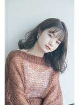 大人可愛い20代30代40代色っぽレイヤーのモテシースルーバング☆