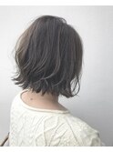 切りっぱなしボブ×グレージュ_西船橋/西船橋駅