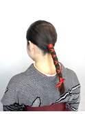 個性派ダウンスタイル