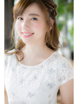 ヘアーショップ エヌアンドエー 幸手店(hairshop N&A) 編み込み☆ハーフアップ