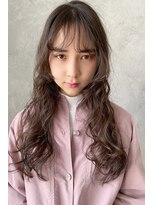 ソイ コンク 下北沢(soi conc)&nbsp;ブラウンベージュ×カールロング