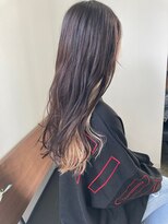 ノチ(Noci)&nbsp;【Noci】ロングインナーカラー　ベージュカラー