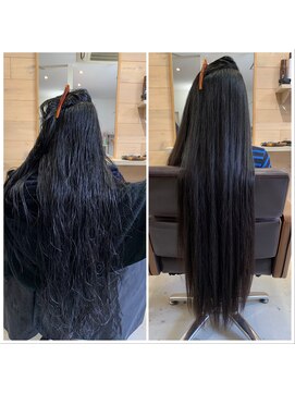 ヘアーリゾート ルアーナ(hair resort LUANA) ナチュラル縮毛矯正