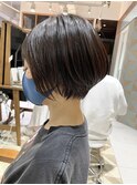 前下がりハンサムショート☆似合わせカット