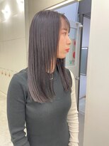 エンドリンク(endlink) クールストレートヘア×グレージュ