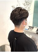 マッシュ×ナチュラルパーマ