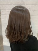 30代・40代大人可愛いシルキーベージュ 【イルミナカラー】