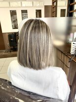 ヘアークリアー 獨協大学前店 ロブ×バレイヤージュ