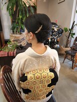 ベル(BELL)&nbsp;シンプル和装ヘアセット【BELL用賀/桜新町】