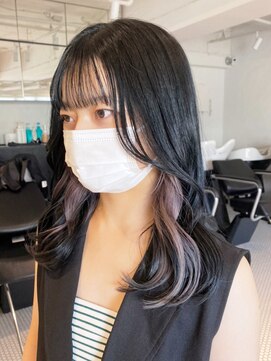 アイティーバイアルバム 松戸店(IT by ALBUM) インナーカラー_マチルダボブ_ba410052