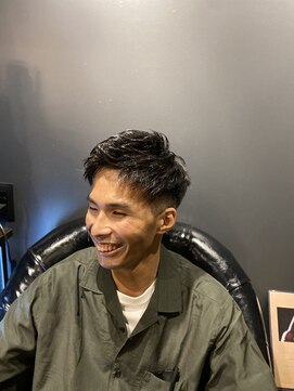 銀座 シノ 本店(shino) 【銀座理容室】爽やかアップバング