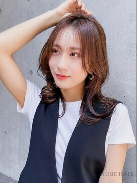 オーブ ヘアー ベリー 松山店(AUBE HAIR very) 20代・30代_くびれミディ