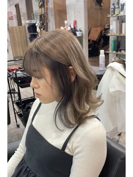 ヴェロニカ バイ ソル(Veronica by SOL) フェイスラインインナー×ミルクティーベージュ