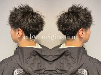 エッジオリジネーション 三宮店(edge origination)の写真/【神戸三宮/カット＋眉カット￥2,980～】トレンド感をプラスしたスタイルをご提案☆ツイストパーマもお任せ