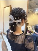 可愛さ満点の編み下ろし＊