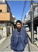 #ベリーショート#ダークアッシュ#ニュアンスパーマ#韓国マッシュ